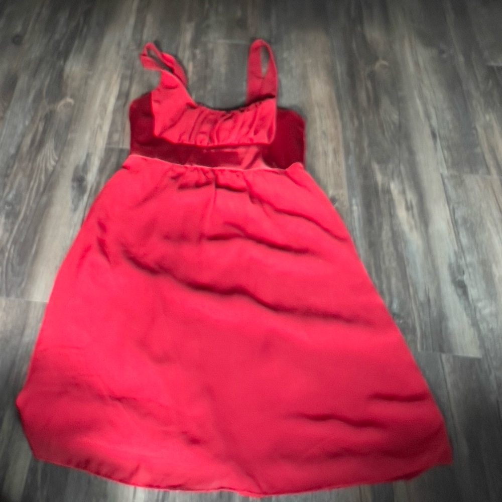 Guess Vibrant Red Casual Dress